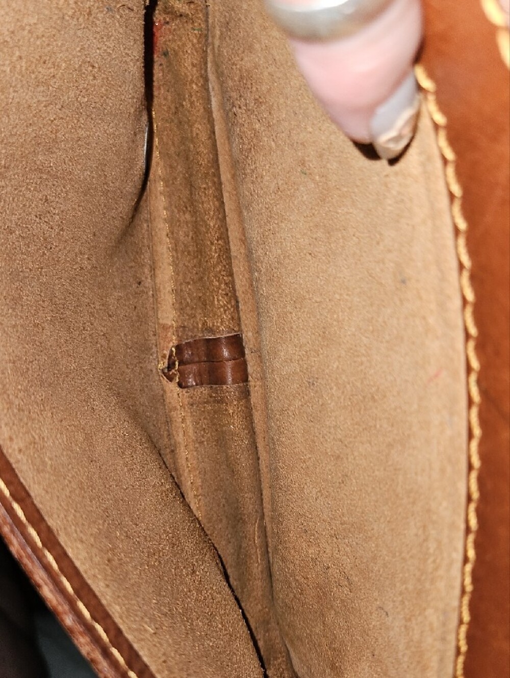 I Medici Brown Leather Messenger Bag - Picture 7 of 8